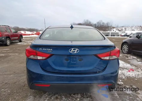 2014 Hyundai Elantra z USA, uszkodzony, nr VIN KMHDH6AH0EU024277